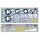 Декаль B-17F/G "Літаюча фортеця" 15-го AF 1/48 DKdecals DK48037