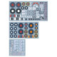 Декаль Spitfire Mk.VIII 1/48 DKdecals DK48041