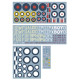 Декаль Spitfire Mk.V в ескадрильях RAAF 1/48 DKdecals DK48043