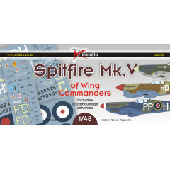 Декаль Spitfire Mk.V командирів крил 1/48 DKdecals DK48045