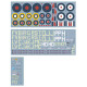Декаль Spitfire Mk.V командирів крил 1/48 DKdecals DK48045