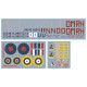 Декаль Boston RAF 1/48 DKdecals DK48049