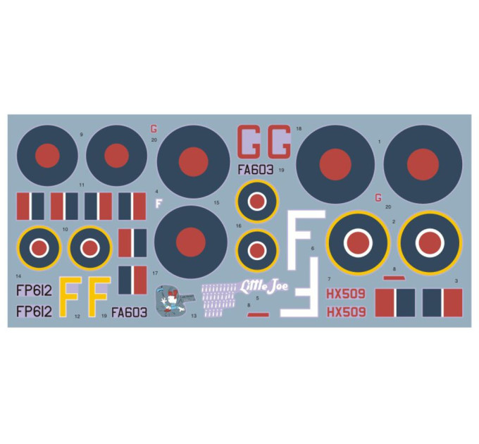 Декаль RAAF Twins ч.IV 1/48 DKdecals DK48057
