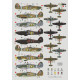 Декаль Hurricane No.1,17,32 Sqn 1/48 DKdecals DK48060