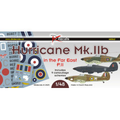 Декаль Hurricane Mk.IIb SEAC ч.II 1/48 DKdecals DK48062