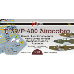 Декаль P-400/P-39 Airacobra 1/48 DKdecals DK48064