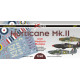 Декаль Hurricane Mk.II ETO 1/48 DKdecals DK48071