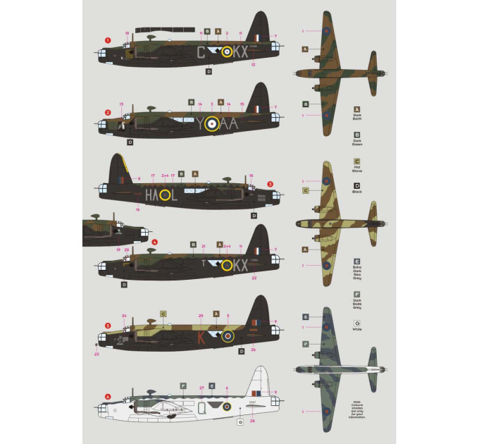 Декаль Wellington Mk.I 1/48 DKdecals DK48074