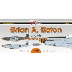 Декаль Brian A Eaton та його Mustangs 1/48 DKdecals DK48P01