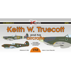 Декаль Keith W Truscott та його літак 1/48 DKdecals DK48P02