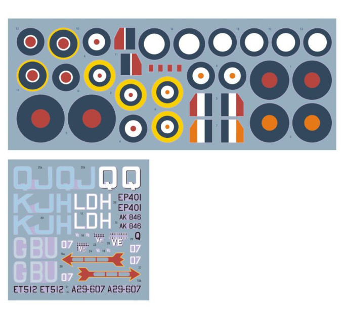 Декаль John L Waddy та його літак 1/48 DKdecals DK48P03