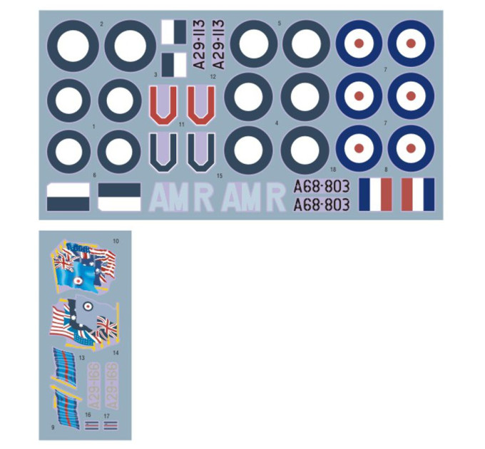 Декаль Richard Creswell та його літак 1/48 DKdecals DK48P04