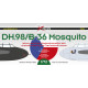 Декаль B-36 Mosquito чеські пілоти 1/72 DKdecals DK72013