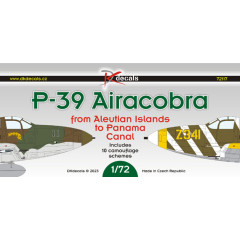 Декаль P-39 Airacobra 1/72 DKdecals DK72117