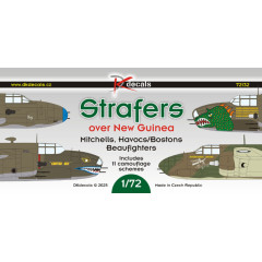 Декаль Штурмовики над Новою Гвінеєю 1/72 DKdecals DK72132
