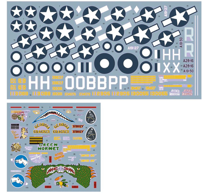 Декаль Штурмовики над Новою Гвінеєю 1/72 DKdecals DK72132