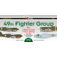 Декаль Винищувачі 49th FG ч.I 1/72 DKdecals DK72133