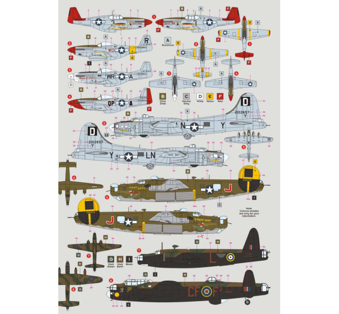 Декаль Королівські ВПС над Чехословаччиною 1/72 DKdecals DK72148