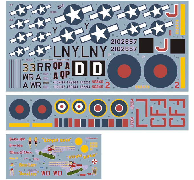 Декаль Королівські ВПС над Чехословаччиною 1/72 DKdecals DK72148