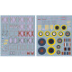 Декаль Wellington 311-й ескадрильї 1/72 DKdecals DK72150