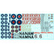 Декаль RAAF Mosquito 1/72 DKdecals DK72012