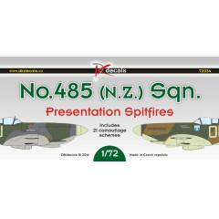 Декаль No485 ескадрон 1/72 DKdecals DK72034