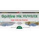 Декаль Spitfire MkVI/VII/IX 1/72 DKdecals DK72046