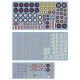 Декаль № 1 ескадрон RAF 1/72 DKdecals DK72059