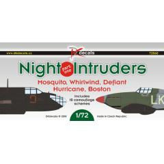 Декаль Нічні зловмисники ч.I 1/72 DKdecals DK72060
