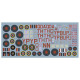 Декаль Нічні зловмисники ч.I 1/72 DKdecals DK72060