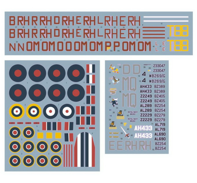 Декаль Бостон RAF над Європою 1/72 DKdecals DK72062