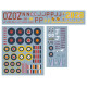 Декаль Бостон RAF/SAAF над Африкою та Італією 1/72 DKdecals DK72064