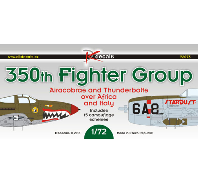 Декаль 350-а винищувальна група 1/72 DKdecals DK72073