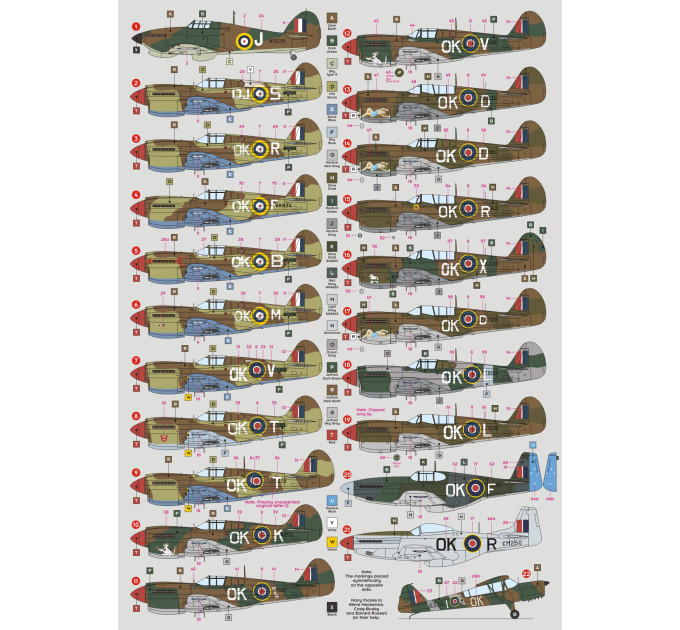 Декаль No450 ескадрон RAAF 1/72 DKdecals DK72080