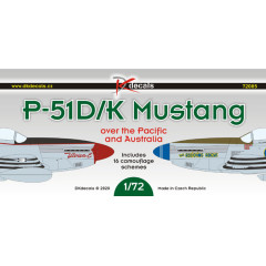 Декаль P-51D/K над Тихим океаном 1/72 DKdecals DK72085