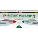 Декаль P-51D/K над Тихим океаном 1/72 DKdecals DK72085