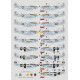 Декаль F-6D/K над Тихим океаном 1/72 DKdecals DK72086