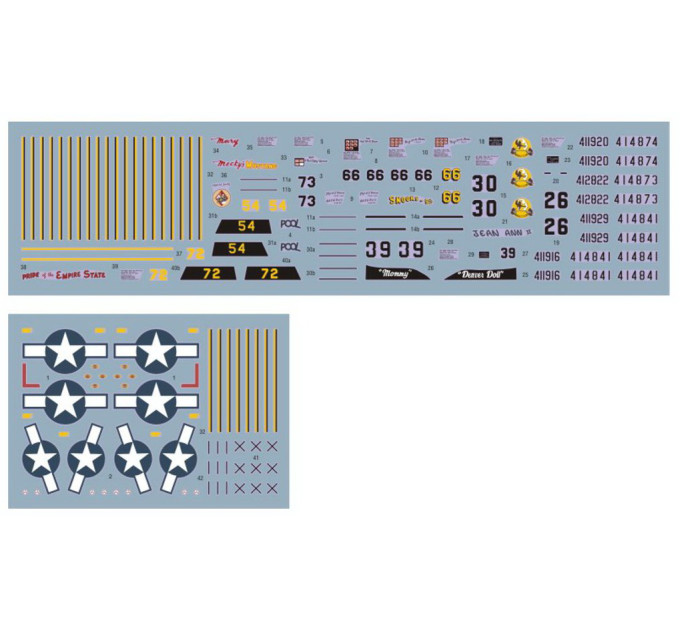 Декаль F-6D/K над Тихим океаном 1/72 DKdecals DK72086