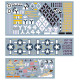Декаль B-17F/B-17G Літаюча фортеця 15-й повітряної армії 1/72 DKdecals DK72089