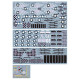 Декаль Мустанги 10-й авіагрупи 1/72 DKdecals DK72093