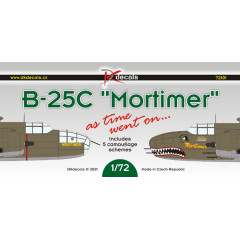 Декаль B-25C «Мортімер» з часом… 1/72 DKdecals DK72101