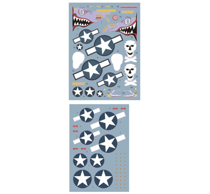 Декаль B-24D/L-4H "Моби Дикс" 1/72 DKdecals DK72105