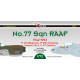 Декаль №77 єск. RAAF 1/72 DKdecals DK72108