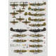 Декаль P-39/P-400 над Новою Гвінеєю, ч.2 1/72 DKdecals DK72113