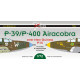 Декаль P-39/P-400 над Новою Гвінеєю, ч.3 1/72 DKdecals DK72114