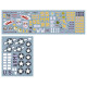 Декаль P-39/P-400 над Новою Гвінеєю, ч.3 1/72 DKdecals DK72114