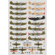 Декаль P-39 над центральною частиною Тихого океану 1/72 DKdecals DK72115