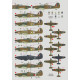 Декаль Hawker Hurricane Mk.IIB на Далекому Сході, ч.2 1/72 DKdecals DK72119