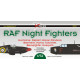 Декаль Нічні винищувачі RAF 1/72 DKdecals DK72137