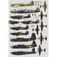 Декаль Нічні винищувачі RAF 1/72 DKdecals DK72137